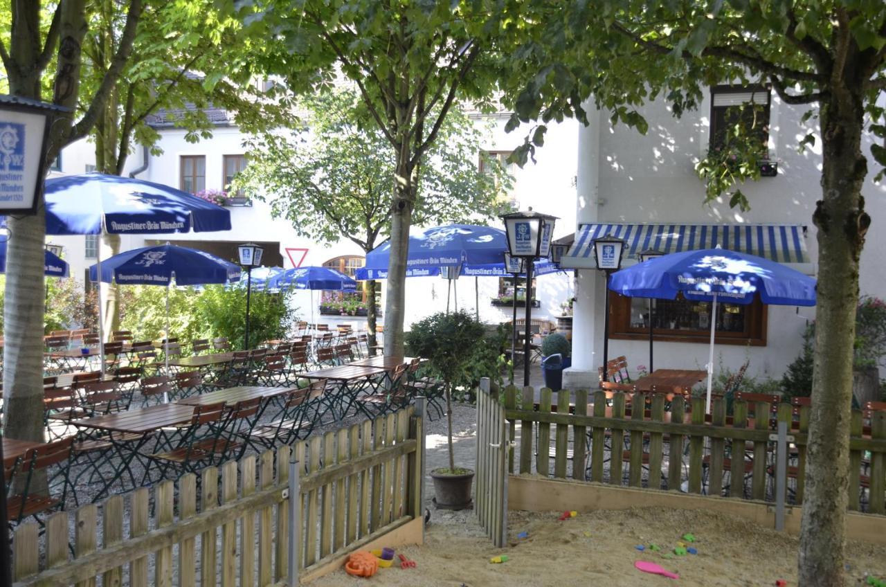 Gasthof Zur Post Wolnzach Exterior foto