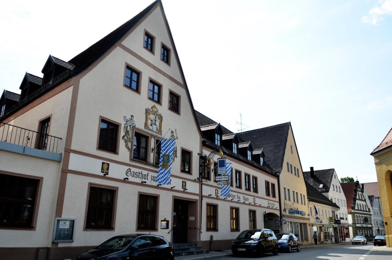 Gasthof Zur Post Wolnzach Exterior foto